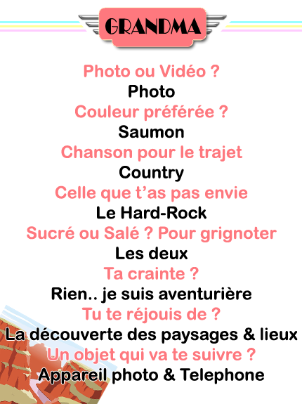 Présentation grand maman