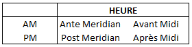 Heure